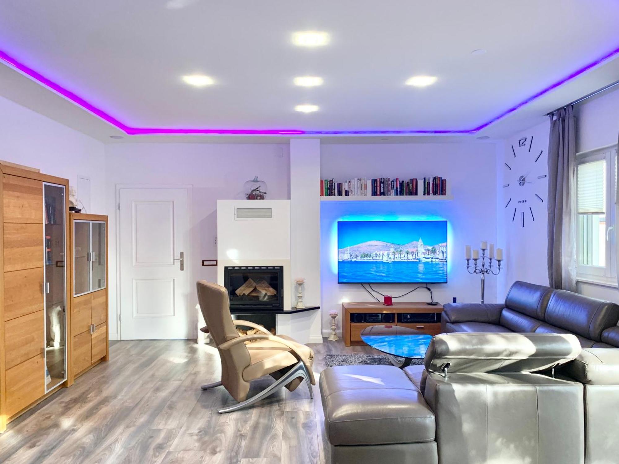 Villa Andrijana - Exclusively Yours - Family Getaway With Private Pool Kastela Bagian luar foto